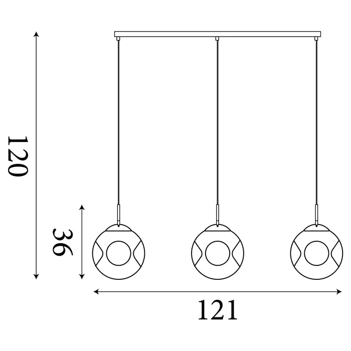 Annalise 3 / 4 Bar Light