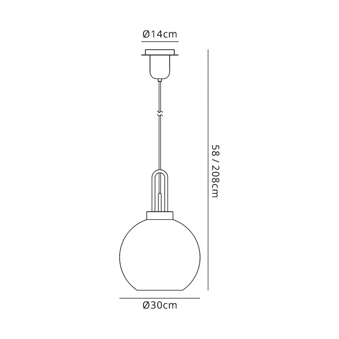 Armada Globe Pendant
