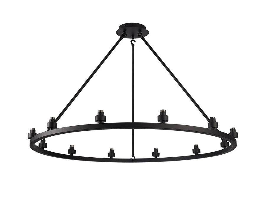 Azure Cartwheel 6 & 12 Pendant (Frame Only)