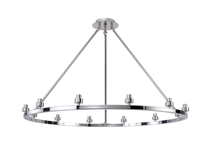 Azure Cartwheel 6 & 12 Pendant (Frame Only)