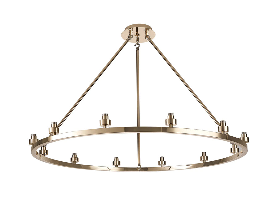 Azure Cartwheel 6 & 12 Pendant (Frame Only)