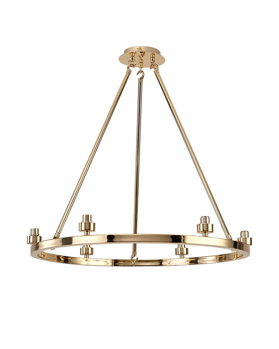 Azure Cartwheel 6 & 12 Pendant (Frame Only)