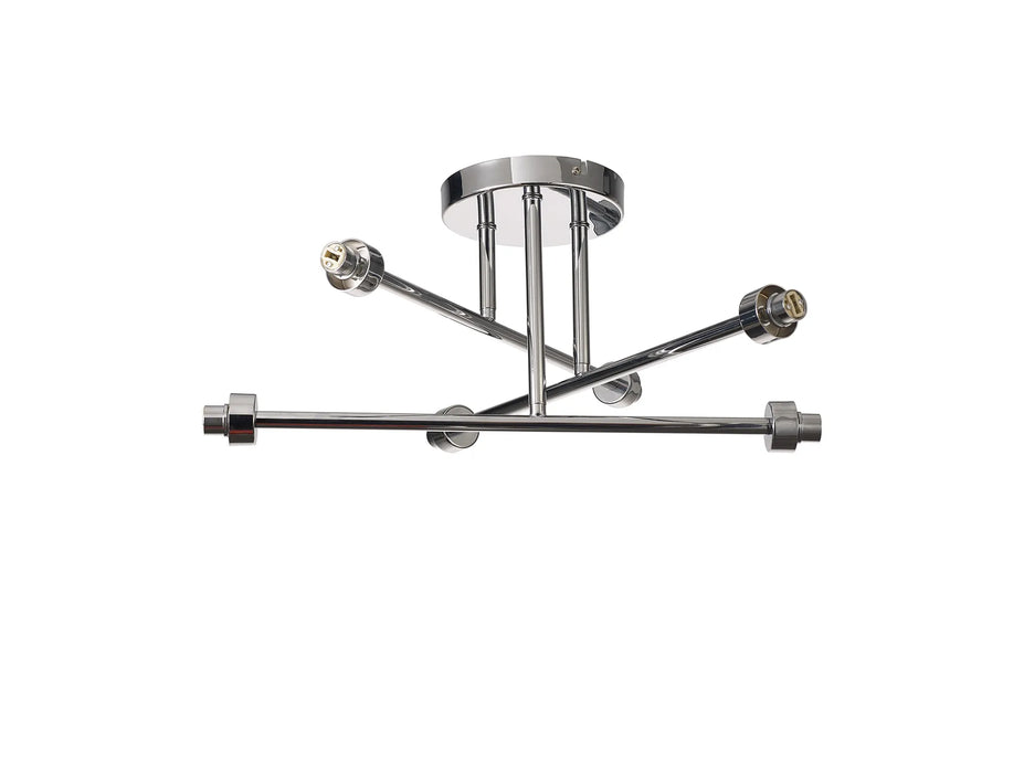 Azure Crossed Semi Flush (Frame Only)