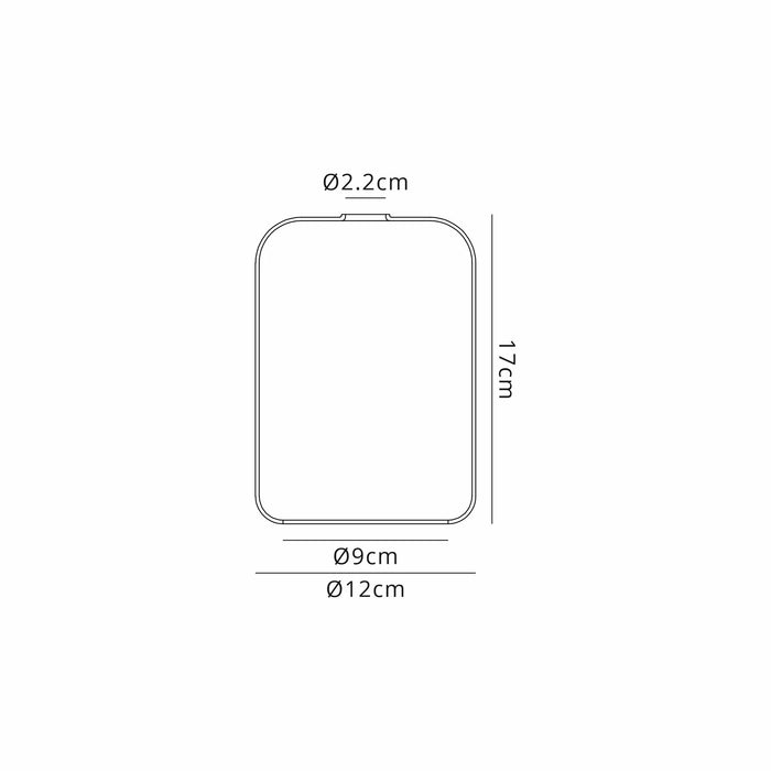 Azure Cylinder Glass - Fade