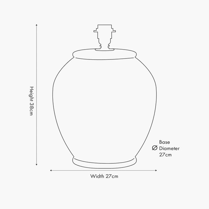 Pompeii Urn Table Lamp Base