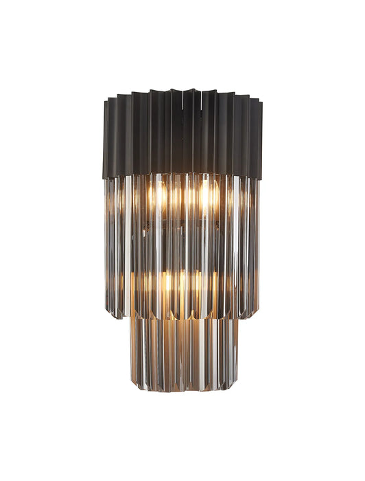 Belize Wall Light - Smoked Glass