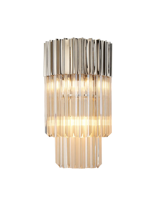Belize Wall Light - Cognac Glass
