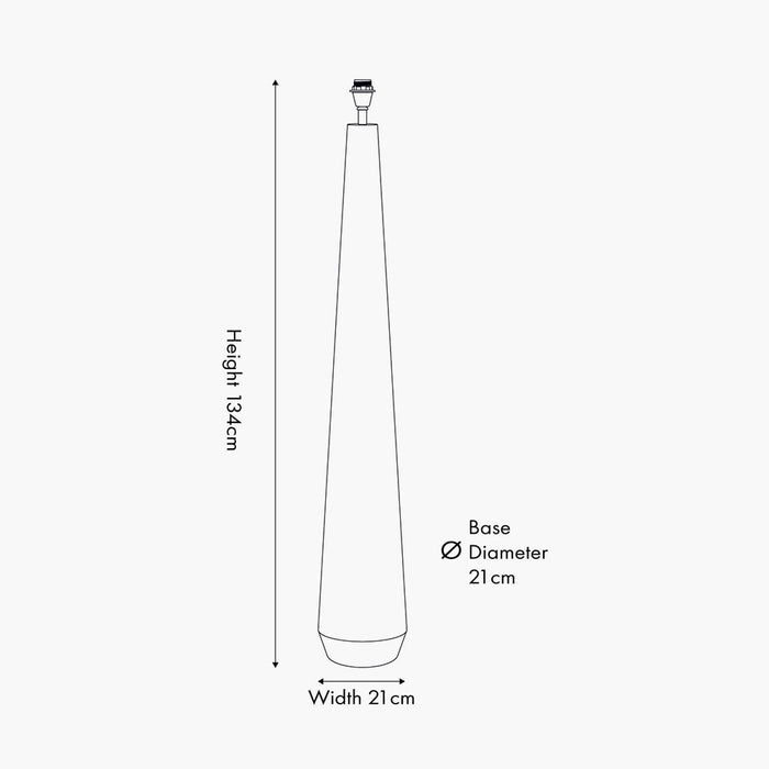 Corby Verdigris Floor Lamp Base