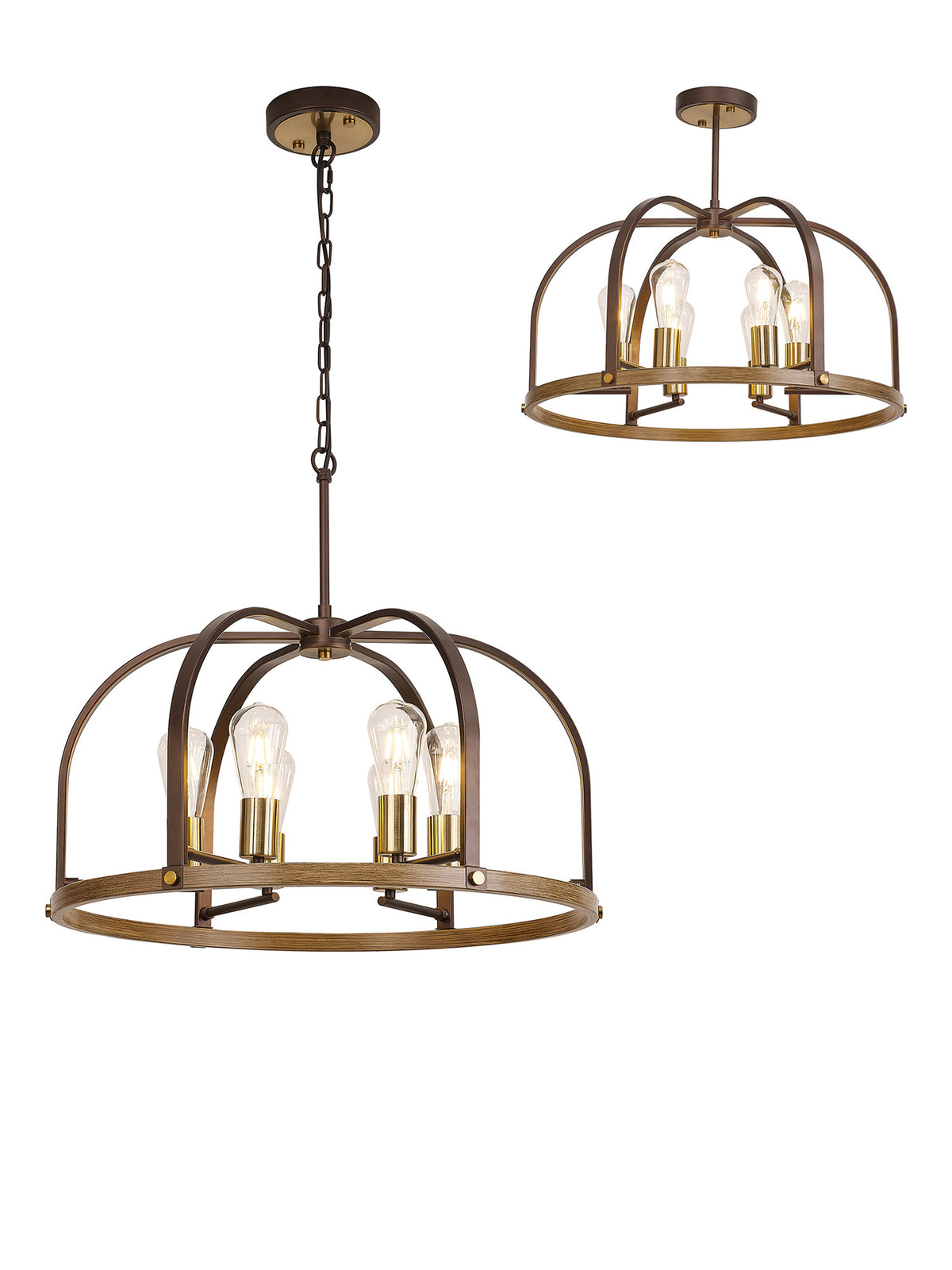 Hamlet Large Pendant — Exclusive Lighting Ltd
