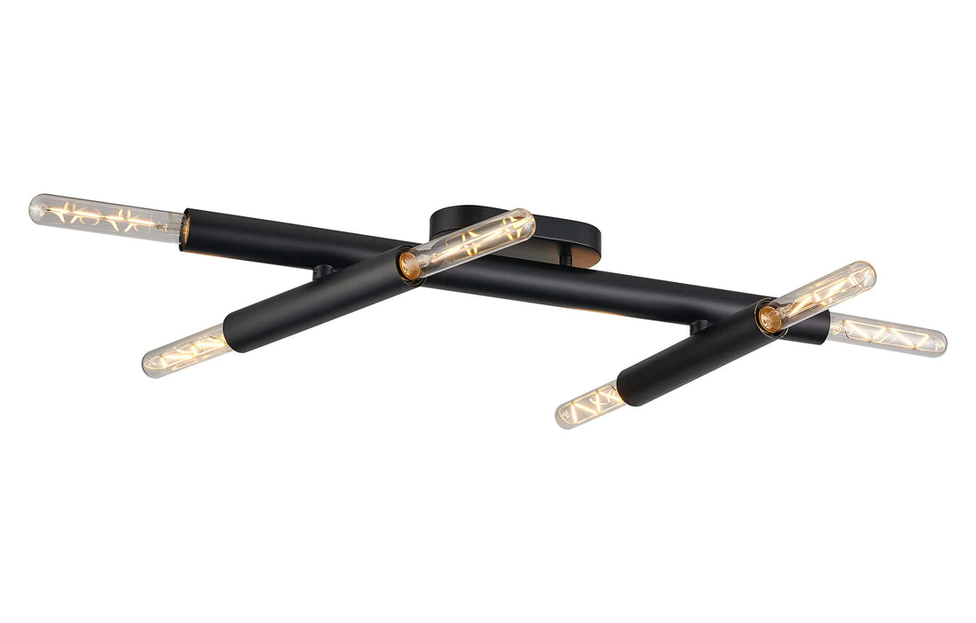 Cavalla 6 Light Flush