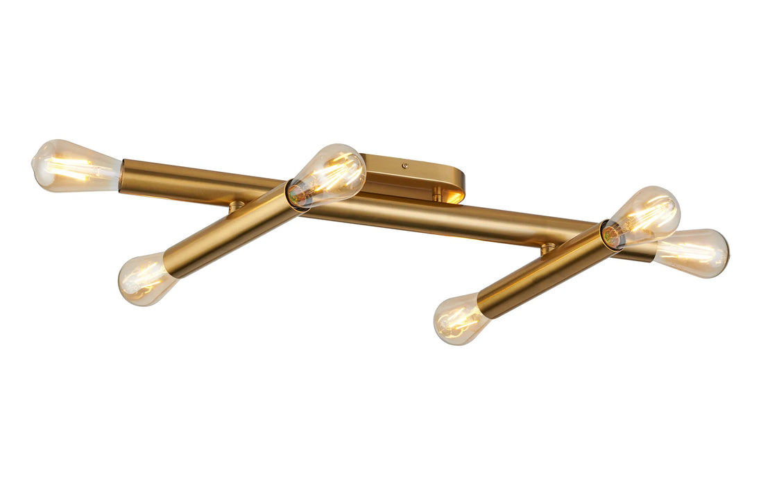 Cavalla 6 Light Flush