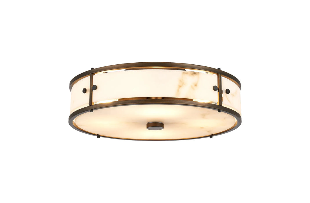 Giorgio Alabaster Effect Round Flush (Multiple Sizes) 💧