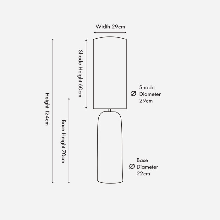 Chania Woven Floor Lamp