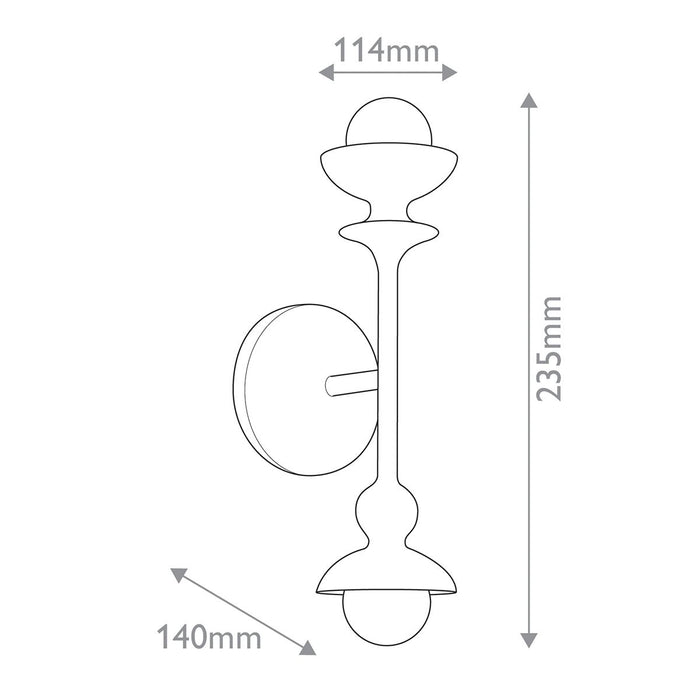 Chess 2 Light Wall Light