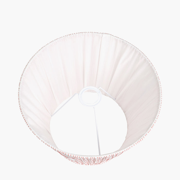 Kalimba Cinnamon Pleated Tapered Shade