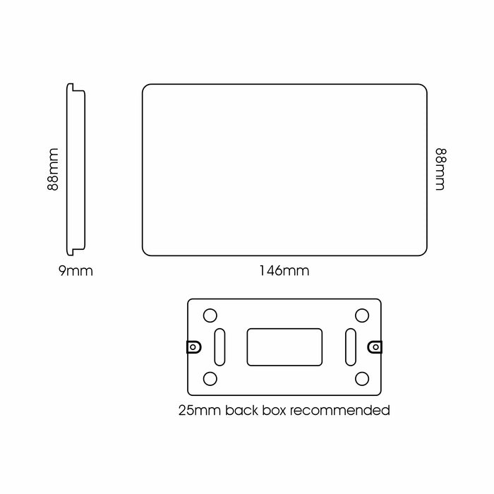 Double Blanking Plate