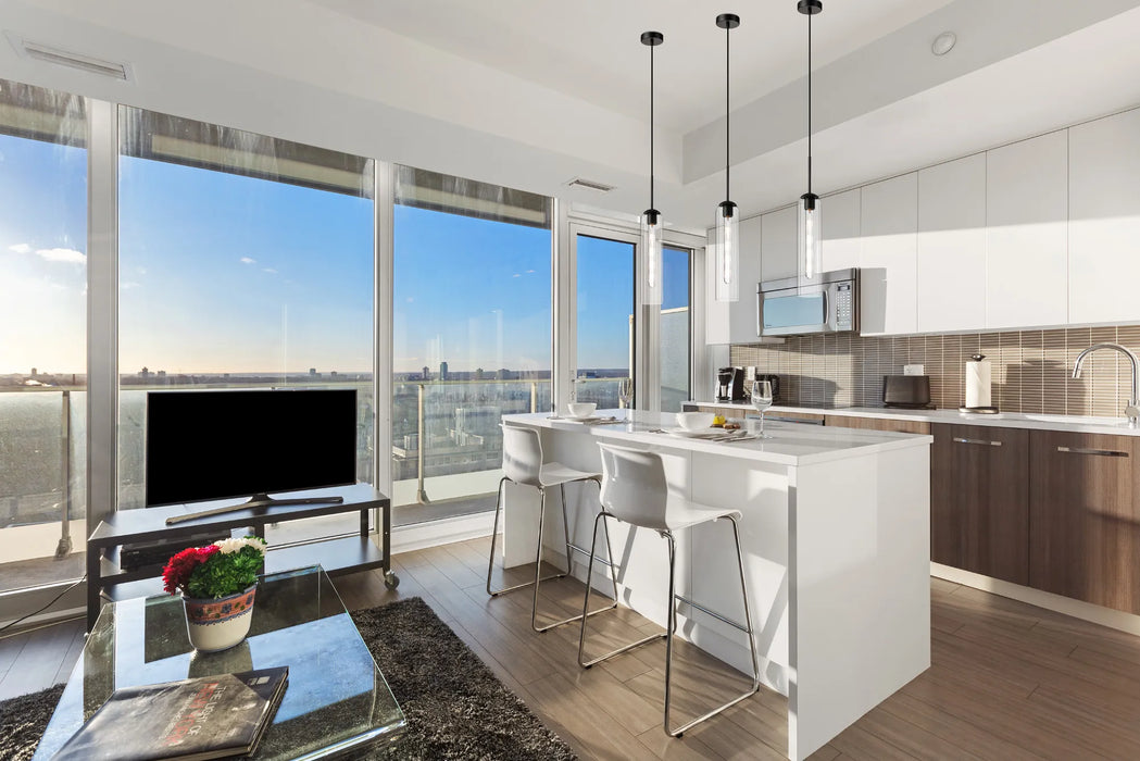 Oona Tubular Tall Glass Shade