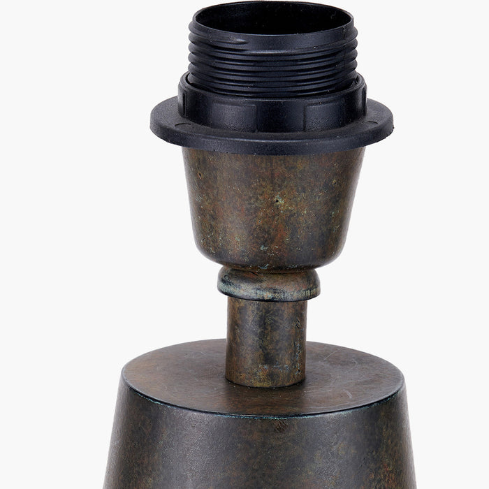 Corby Verdigris Lamp Base