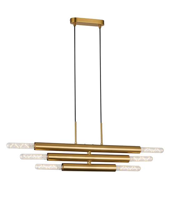 Cavalla Horizontal 6 Light Pendant