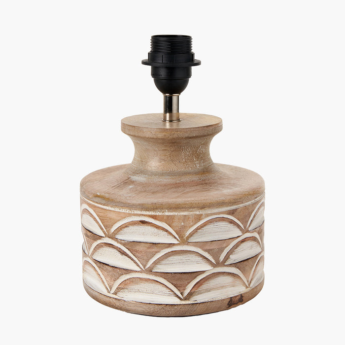 Naples Wooden Table Lamp Base