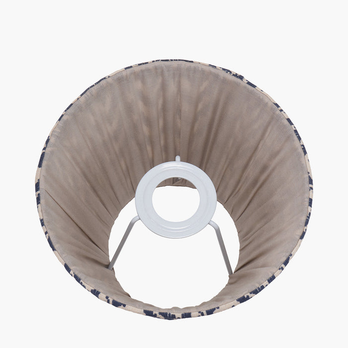 Madrid Blue Pleated Shade 6.5" - 20"