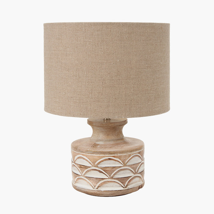 Naples Wooden Table Lamp Base
