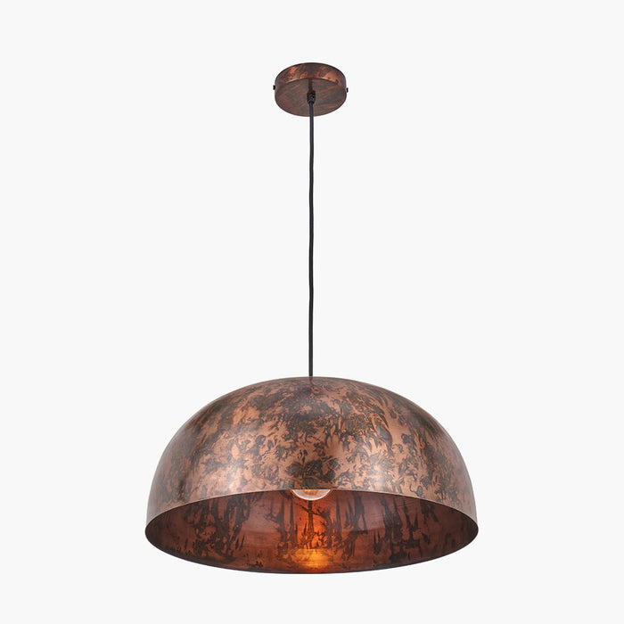 Canto Domed Metal Pendant