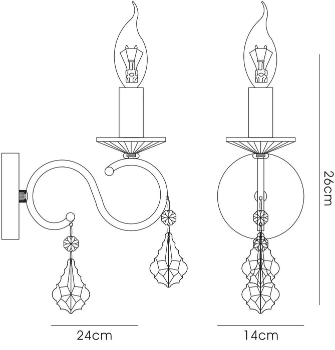 Angeline Single Wall Light