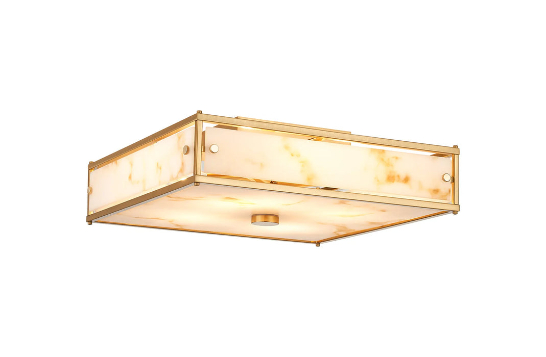 Giorgio Alabaster Effect Square Flush (Multiple Sizes / Colours) 💧
