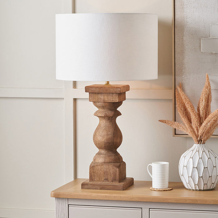 Maldon Wooden Table Lamp Base