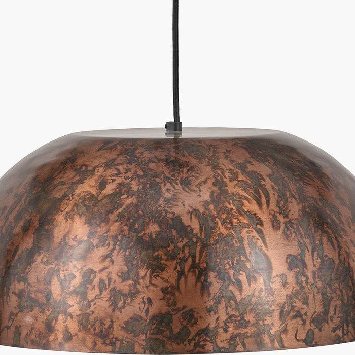Canto Domed Metal Pendant