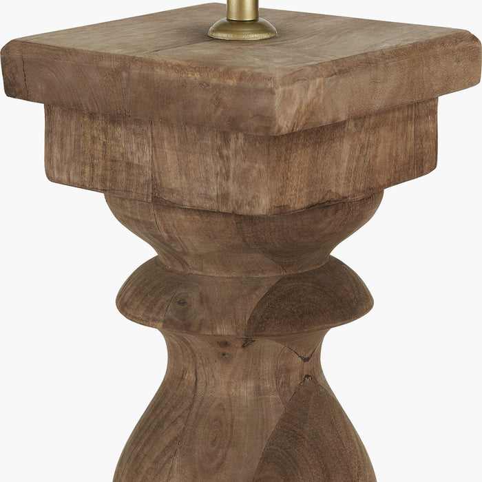 Maldon Wooden Table Lamp Base