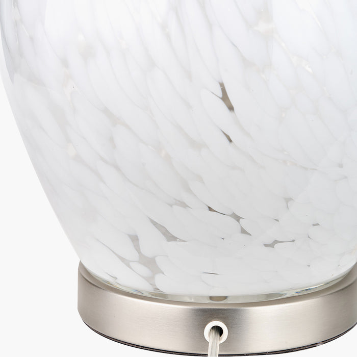 Cassie Speckled Glass Table Lamp