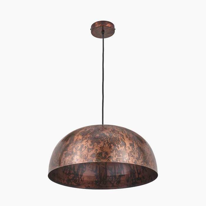 Canto Domed Metal Pendant