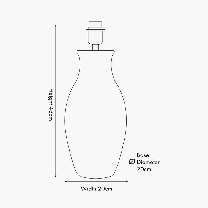 Salerno Tall Lamp Base