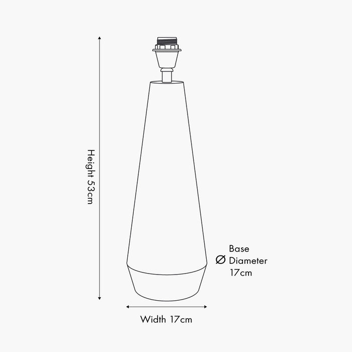 Corby Verdigris Lamp Base