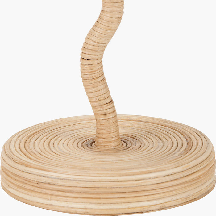Milos Rattan Wave Base