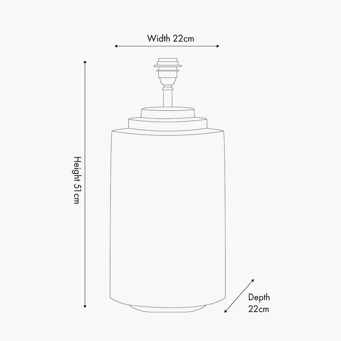 Zari Large Metal Base
