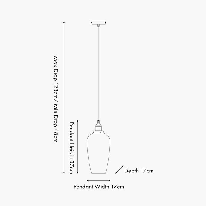 Magali Glass Pendant