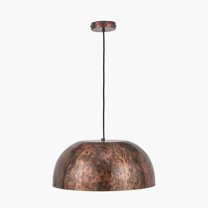 Canto Domed Metal Pendant