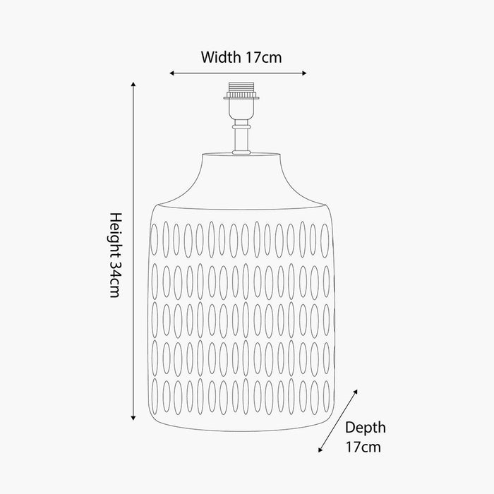Galway Wooden Table Lamp Base