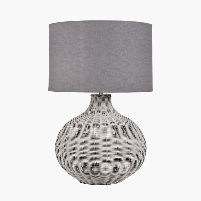 Riviera Rattan Table Lamp