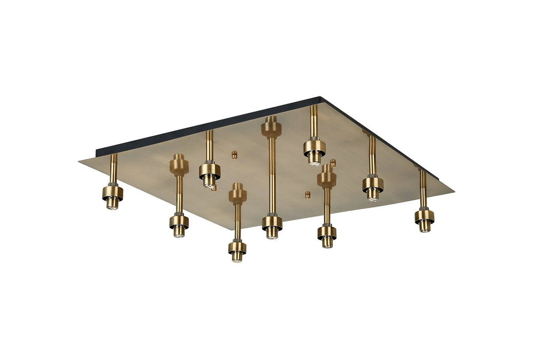 Azure Square Flush 4/9/13 Light - FRAME ONLY