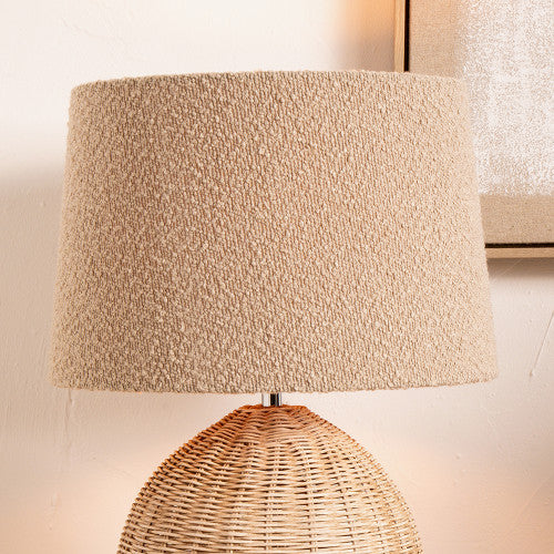 Dotty Taupe Boucle Shade