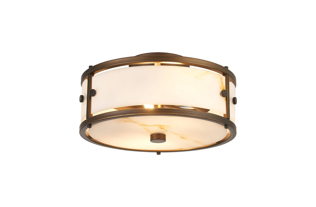 Giorgio Alabaster Effect Round Flush (Multiple Sizes) 💧