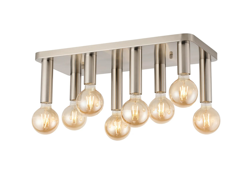 Cavalla Rectangular Flush Fitting 8 & 12 Light