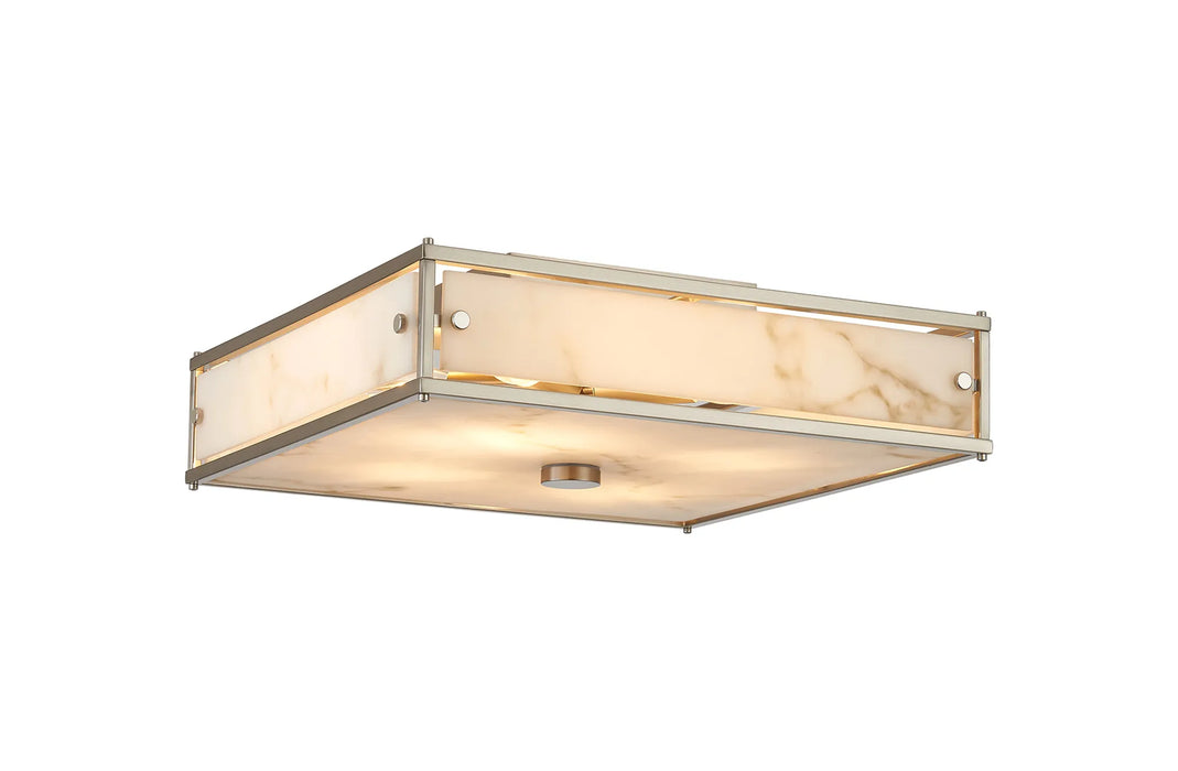 Giorgio Alabaster Effect Square Flush (Multiple Sizes / Colours) 💧