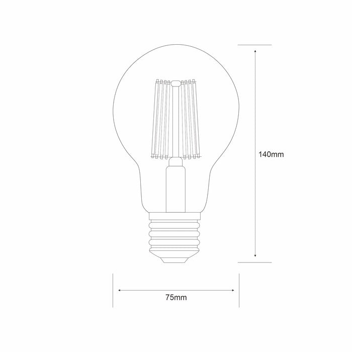 LED E27 16w Clear GLS