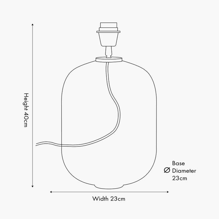 Darjeeling Large Table Lamp Base