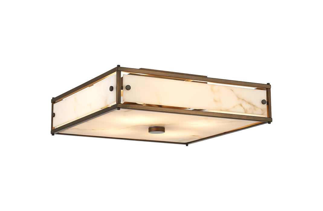 Giorgio Alabaster Effect Square Flush (Multiple Sizes / Colours) 💧